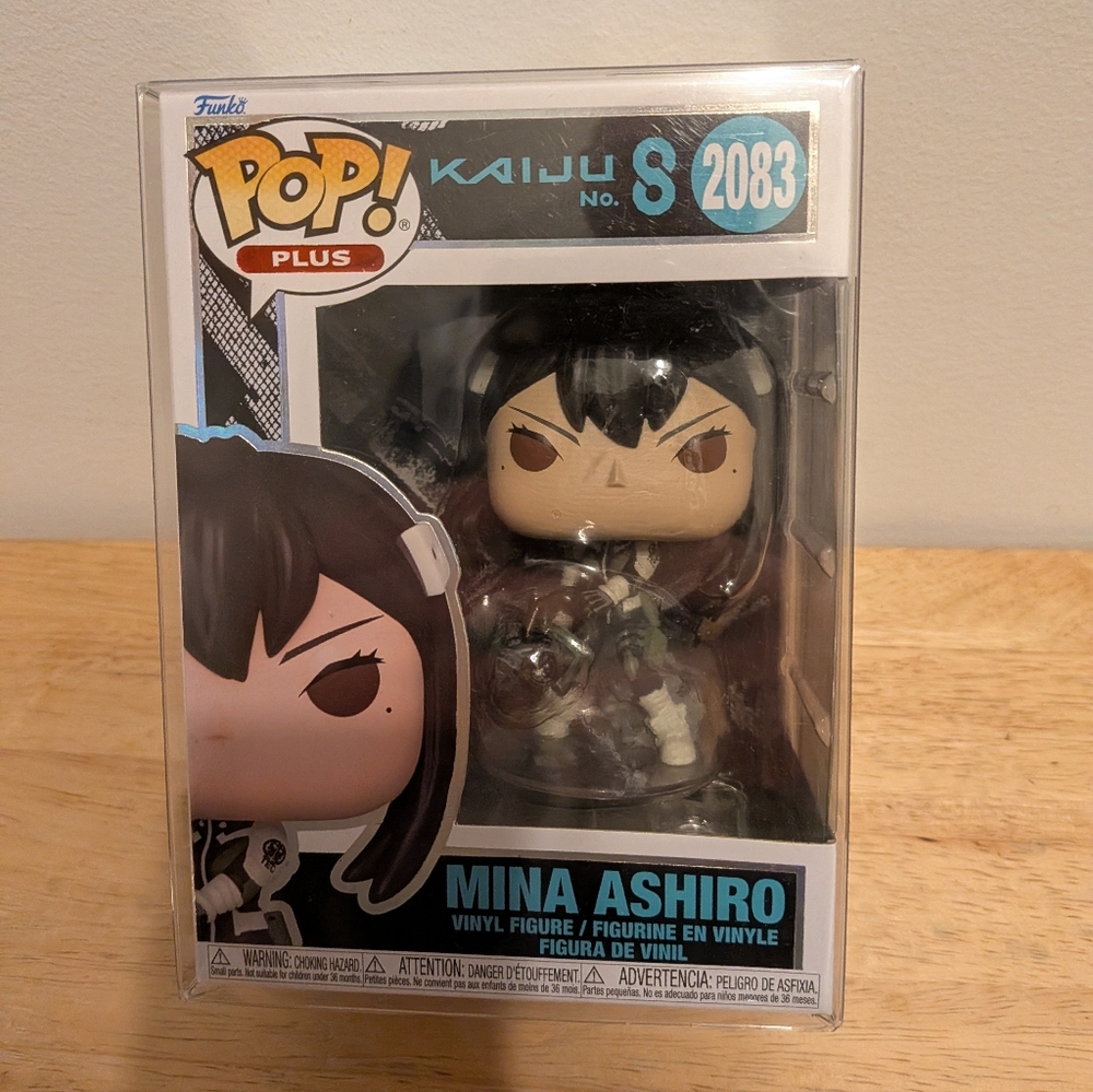Funko Pop Plus Mina Ashiro Figure in Black and White